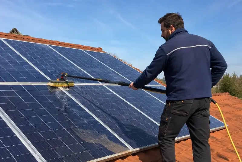 Nettoyage et entretien de panneaux solaires à Solre-le-Château